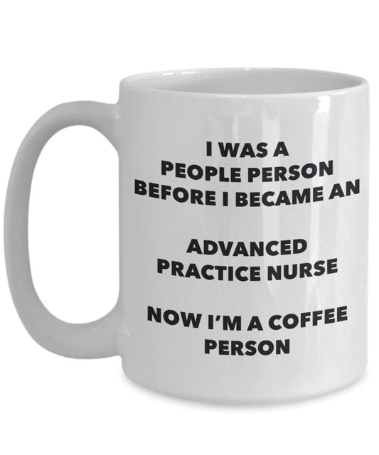 Advanced Praxis Krankenschwester Kaffee Person Tasse – Funny Tee Kakao-Tasse – Geburtstag Weihnachten Kaffee Lover Cute Gag Geschenke Idee