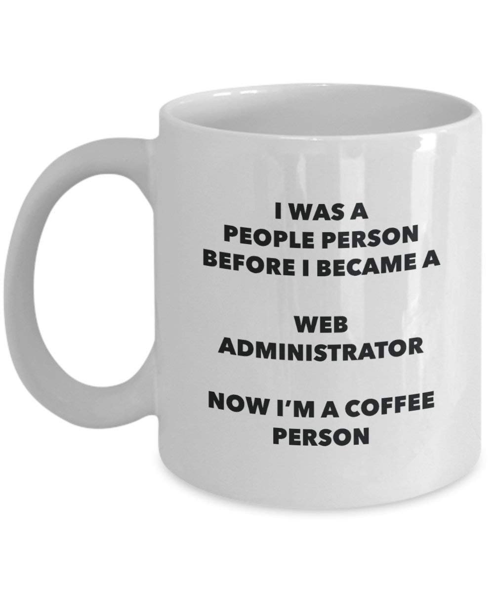 Web Administrator Kaffee Person Tasse – Funny Tee Kakao-Tasse – Geburtstag Weihnachten Kaffee Lover Cute Gag Geschenke Idee
