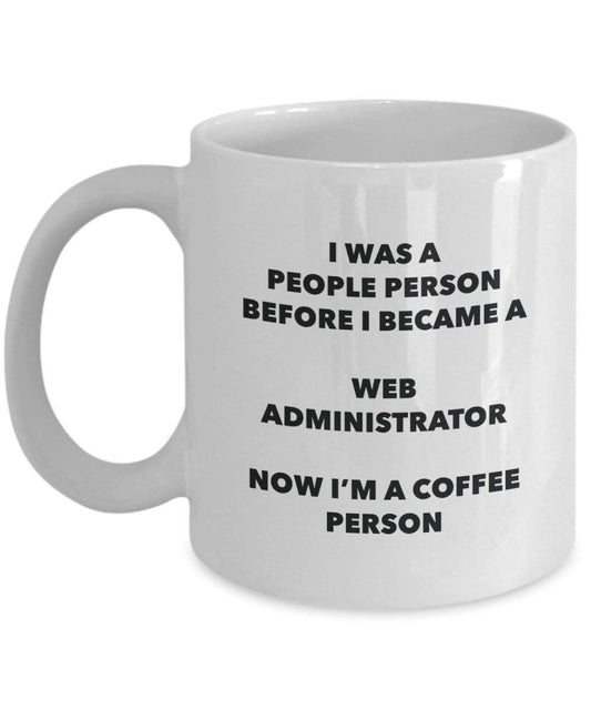 Web Administrator Kaffee Person Tasse – Funny Tee Kakao-Tasse – Geburtstag Weihnachten Kaffee Lover Cute Gag Geschenke Idee