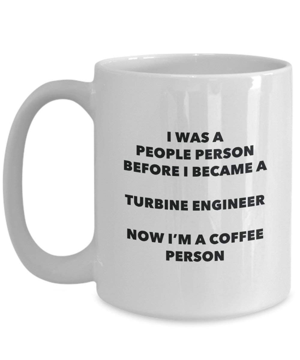 Turbine Engineer Coffee Person Mug - Funny Tea Cocoa Cup - Birthday Christmas Coffee Lover Cute Gag Gifts Idea