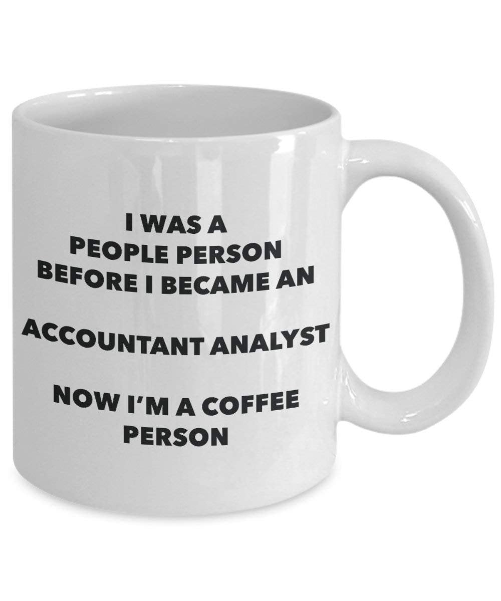 Accountant Analyst Coffee Person Mug - Funny Tea Cocoa Cup - Birthday Christmas Coffee Lover Cute Gag Gifts Idea