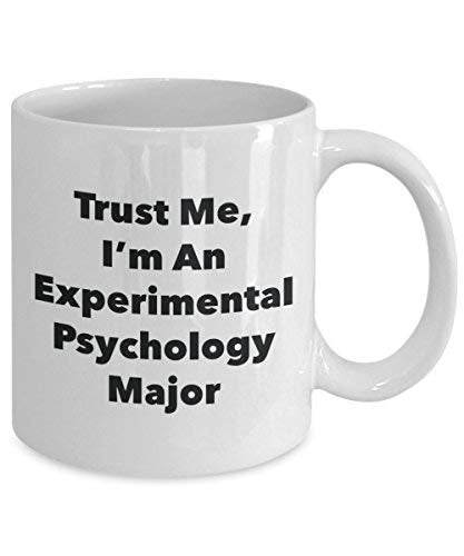 Trust Me, I'm an Experimental Psychology Major Mug - Funny Coffee Cup - Cute Graduation Gag Gifts Ideas for Friends and Classmates