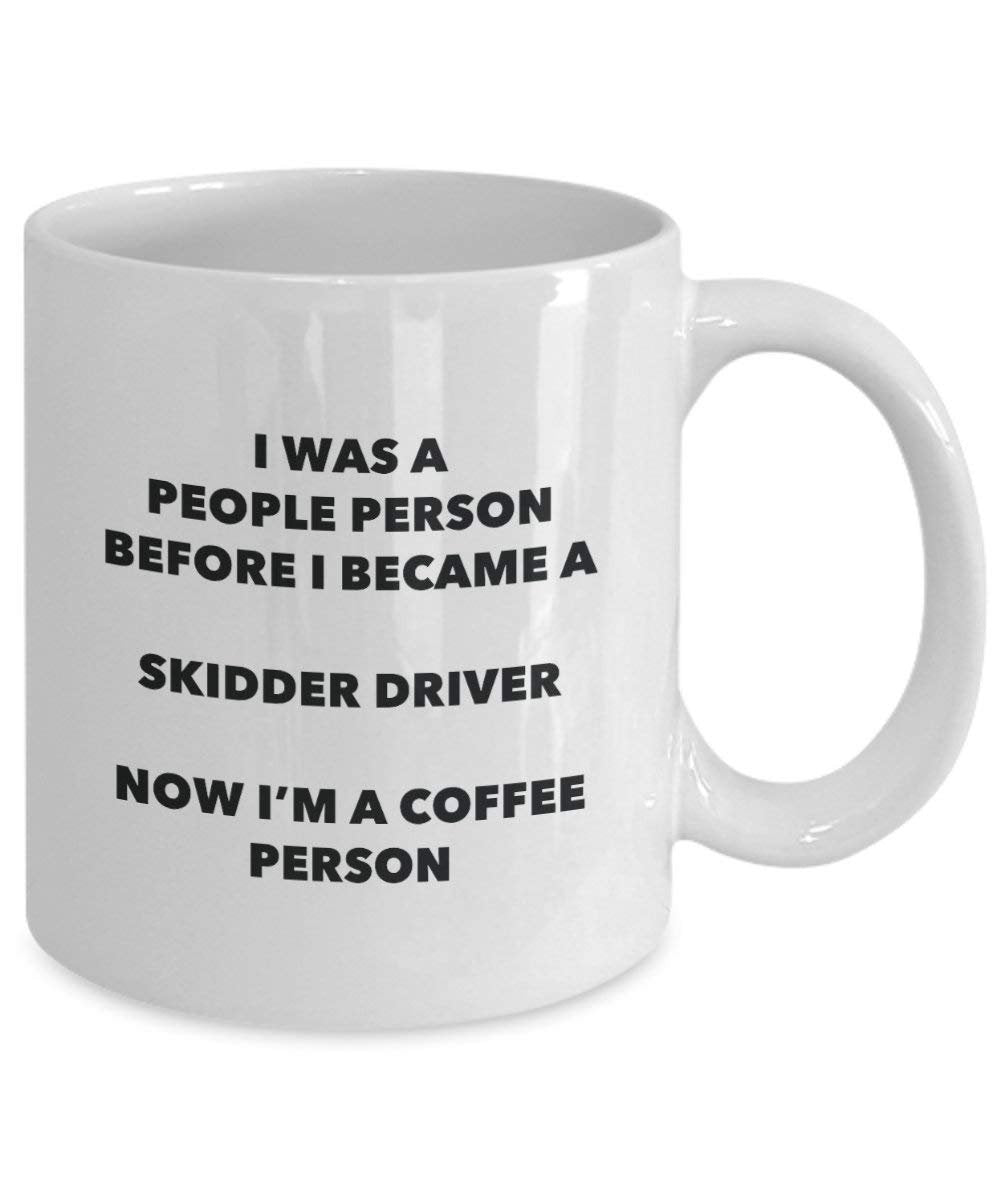Débusqueur pilote personne à café Mug Tasse à thé de cacao – rigolo – Anniversaire de Noël amateur de café mignon Gag Gifts Idée 11oz blanc
