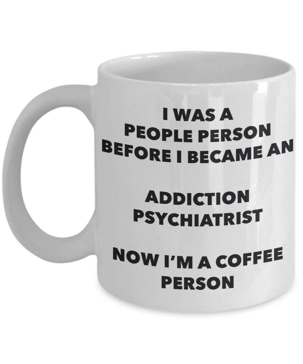 Addiction Psichiatra cacao persona – Tazza da tè caffè tazza – Birthday Christmas Coffee Lover cute GAG regalo idea 11oz Infradito colorati estivi, con finte perline