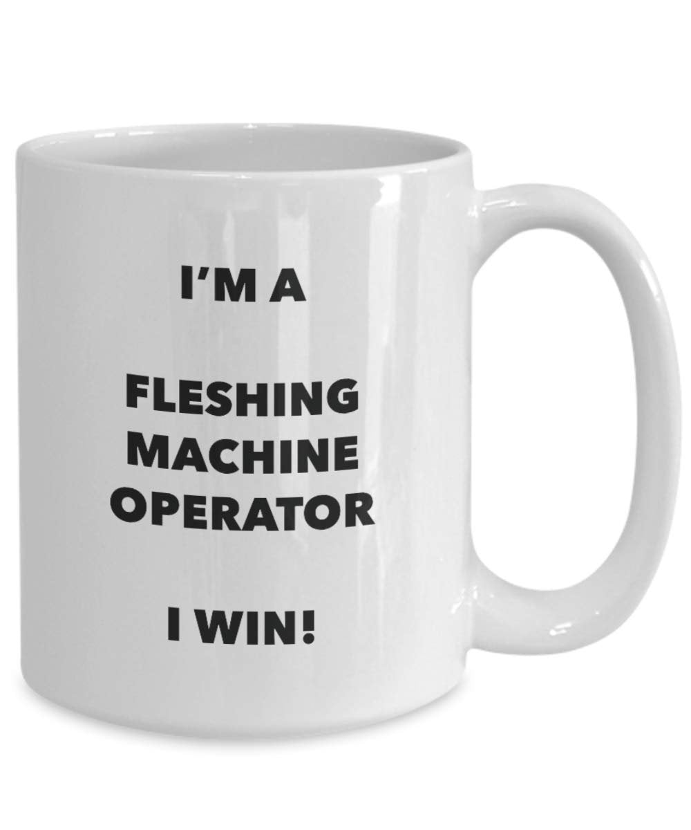 I' m A macchina Rimpolpata operatore tazza i Win – Funny Coffee Cup – novelty Birthday Christmas GAG regalo idea