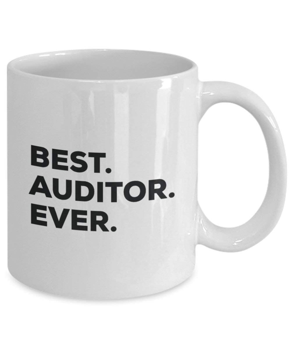 Best Auditor Ever Mug - Funny Coffee Cup -Thank You Appreciation For Christmas Birthday Holiday Unique Gift Ideas
