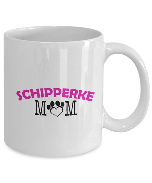 Funny Schipperke Couple Mug – Schipperke Dad – Schipperke Mom – Schipperke Lover Gifts - Unique Ceramic Gifts Idea (Dad)