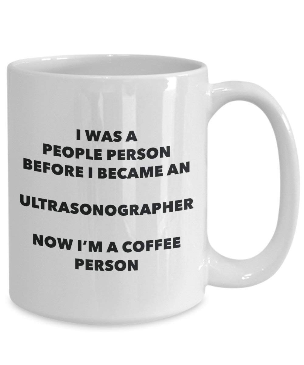 ultrasonographer Kaffee Person Tasse – Funny Tee Kakao-Tasse – Geburtstag Weihnachten Kaffee Lover Cute Gag Geschenke Idee