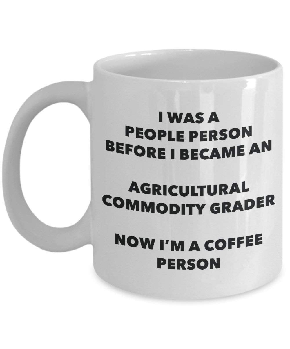 Agricultural Commodity Grader Coffee Person Mug - Funny Tea Cocoa Cup - Birthday Christmas Coffee Lover Cute Gag Gifts Idea