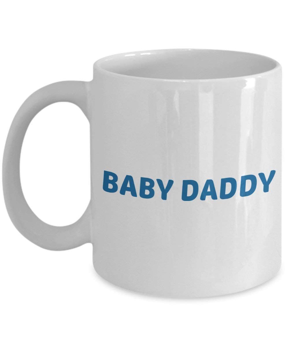 Baby Daddy Kaffee Tasse – Funny Tee Hot Cocoa Kaffeetasse – Neuheit Geburtstag Weihnachten Jahrestag Gag Geschenke Idee