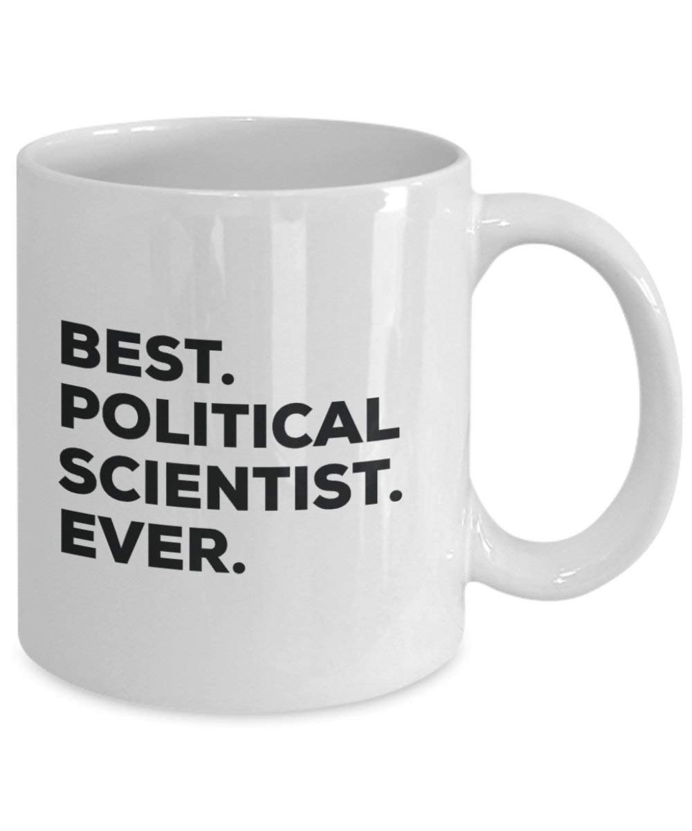 Best politikwissenschaftler Ever Tasse – Funny Coffee Cup – Thank You Anerkennung für Weihnachten Geburtstag Urlaub Einzigartiges Geschenk Ideen