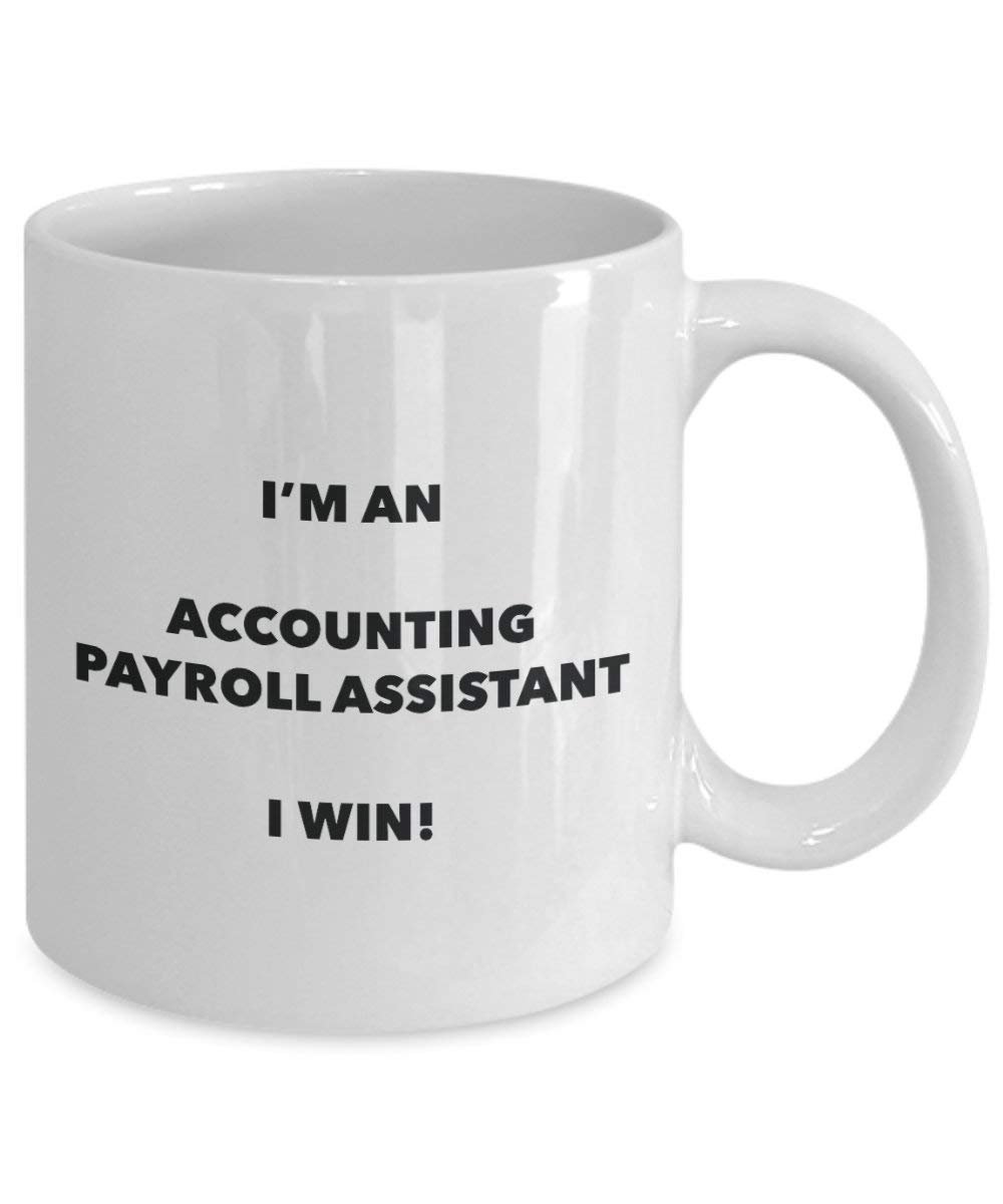 ACCOUNTING entgeltabrechnung Assistant Tasse – Ich bin ein Accounting entgeltabrechnung Assistant I Win. – Funny Kaffeetasse – Neuheit Geburtstag Weihnachten Gag Geschenke Idee