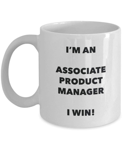 Associate Produkt Manager Tasse – Ich bin ein Partner Produkt Manager I Win. – Funny Kaffeetasse – Neuheit Geburtstag Weihnachten Gag Geschenke Idee