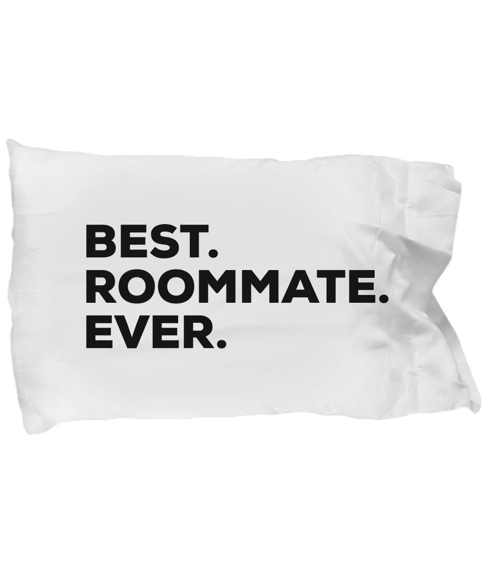 SpreadPassion Roommate Pillow Case - Best Roommate Ever - Gift Idea For Roommate - Funny Inexpensive - College Or Not - Gag Gift - Birthday Christmas Cute Present N