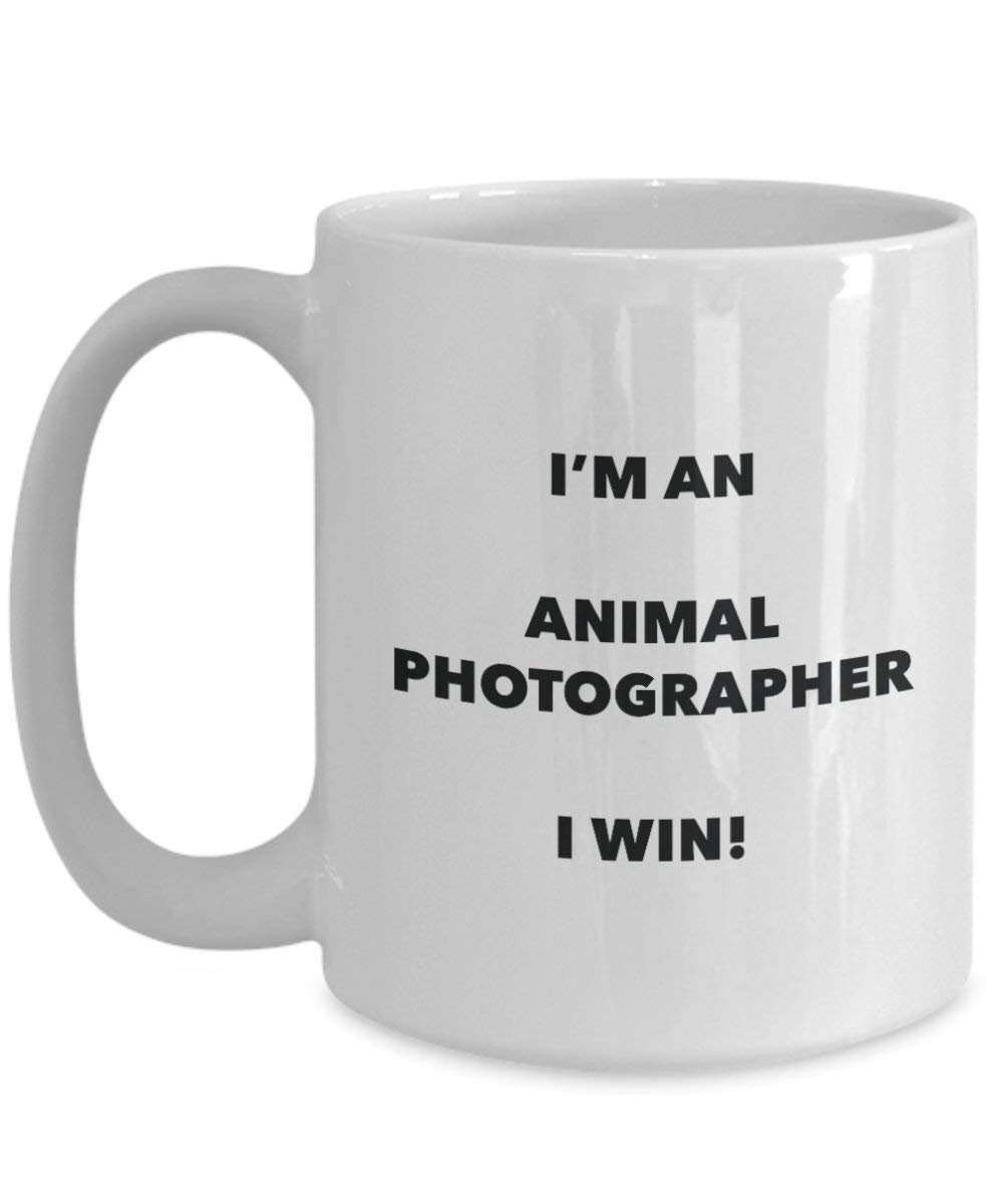 Animal photographe Mug – Je suis un acteur I Win. – Funny Tasse à café – Fantaisie anniversaire Idée de Gag cadeaux de Noël 15oz blanc