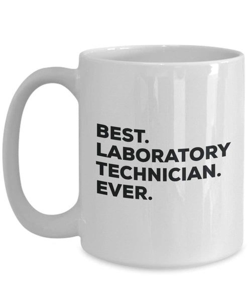 Best Laboratory Technician Ever mug – Funny Coffee Cup – Thank You Appreciation idee regalo per Natale festa di compleanno unico 15oz Infradito colorati estivi, con finte perline