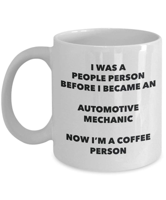 Automotive Mechanic Coffee Person Mug - Funny Tea Cocoa Cup - Birthday Christmas Coffee Lover Cute Gag Gifts Idea