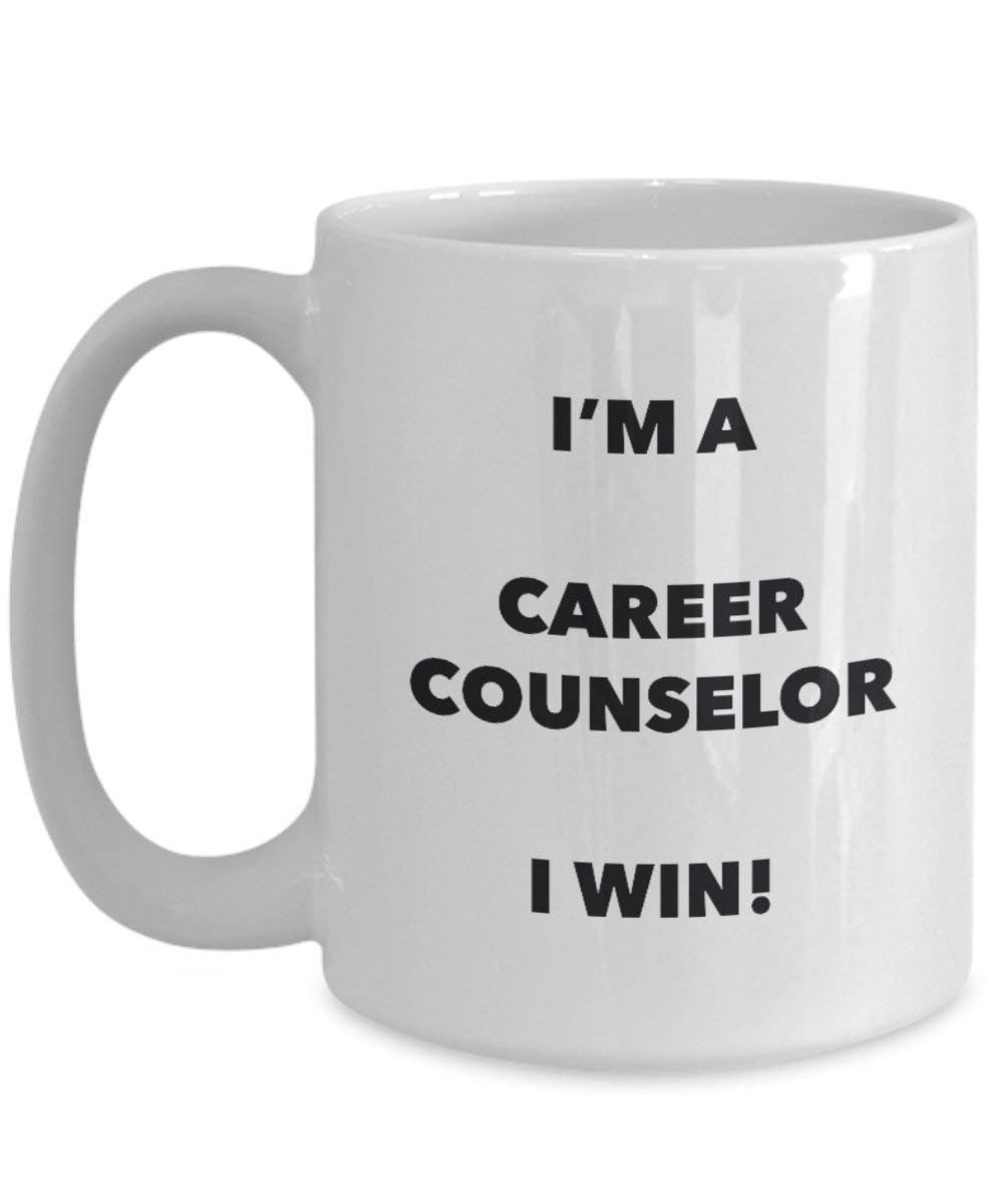 carriera di carriera Counselor mug – I' m A Counselor i Win. – Funny Coffee Cup – Birthday Christmas Gifts idea 15oz Infradito colorati estivi, con finte perline