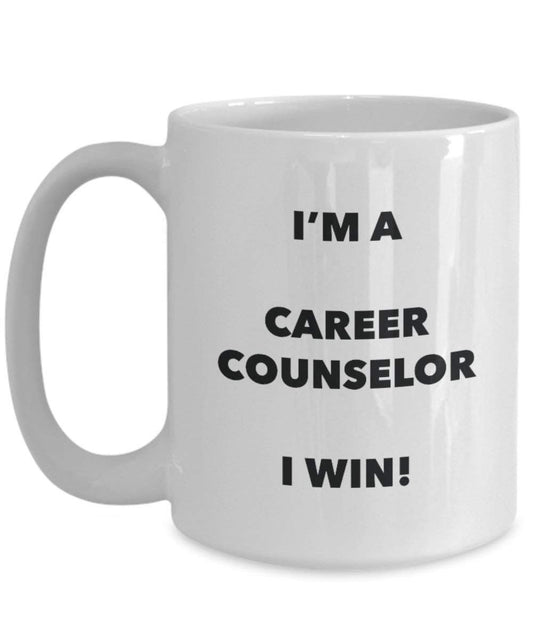 carriera di carriera Counselor mug – I' m A Counselor i Win. – Funny Coffee Cup – Birthday Christmas Gifts idea 15oz Infradito colorati estivi, con finte perline