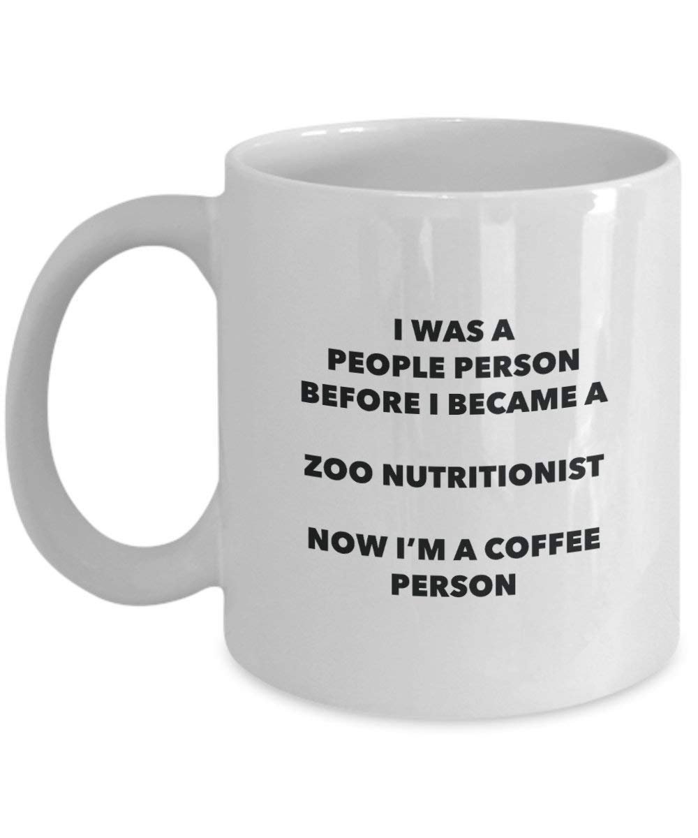 Zoo Nutritionist Coffee Person Mug - Funny Tea Cocoa Cup - Birthday Christmas Coffee Lover Cute Gag Gifts Idea