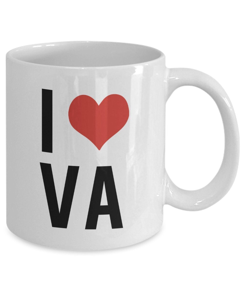 Tasse mit Aufschrift"I Love Va" – Lustige Teetasse für heiße Kakao-Kaffeetasse – Neuheit Geburtstag Weihnachten Jahrestag Gag Geschenkidee