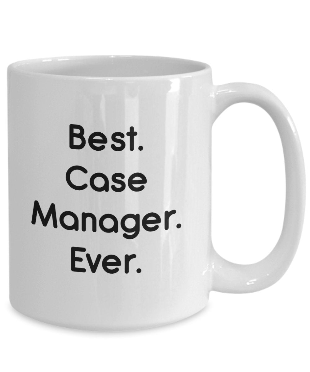 Case Manager Mug - Funny Tea Hot Cocoa Coffee Cup - Novelty Birthday Christmas Anniversary Gag Gifts Idea