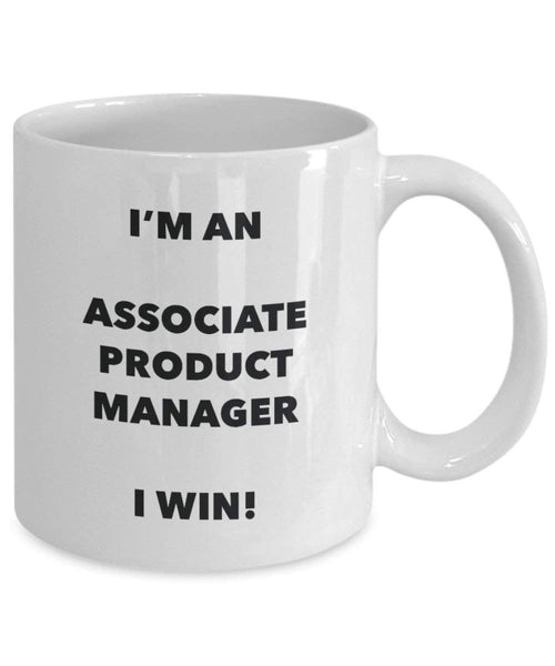 Associate Produkt Manager Tasse – Ich bin ein Partner Produkt Manager I Win. – Funny Kaffeetasse – Neuheit Geburtstag Weihnachten Gag Geschenke Idee