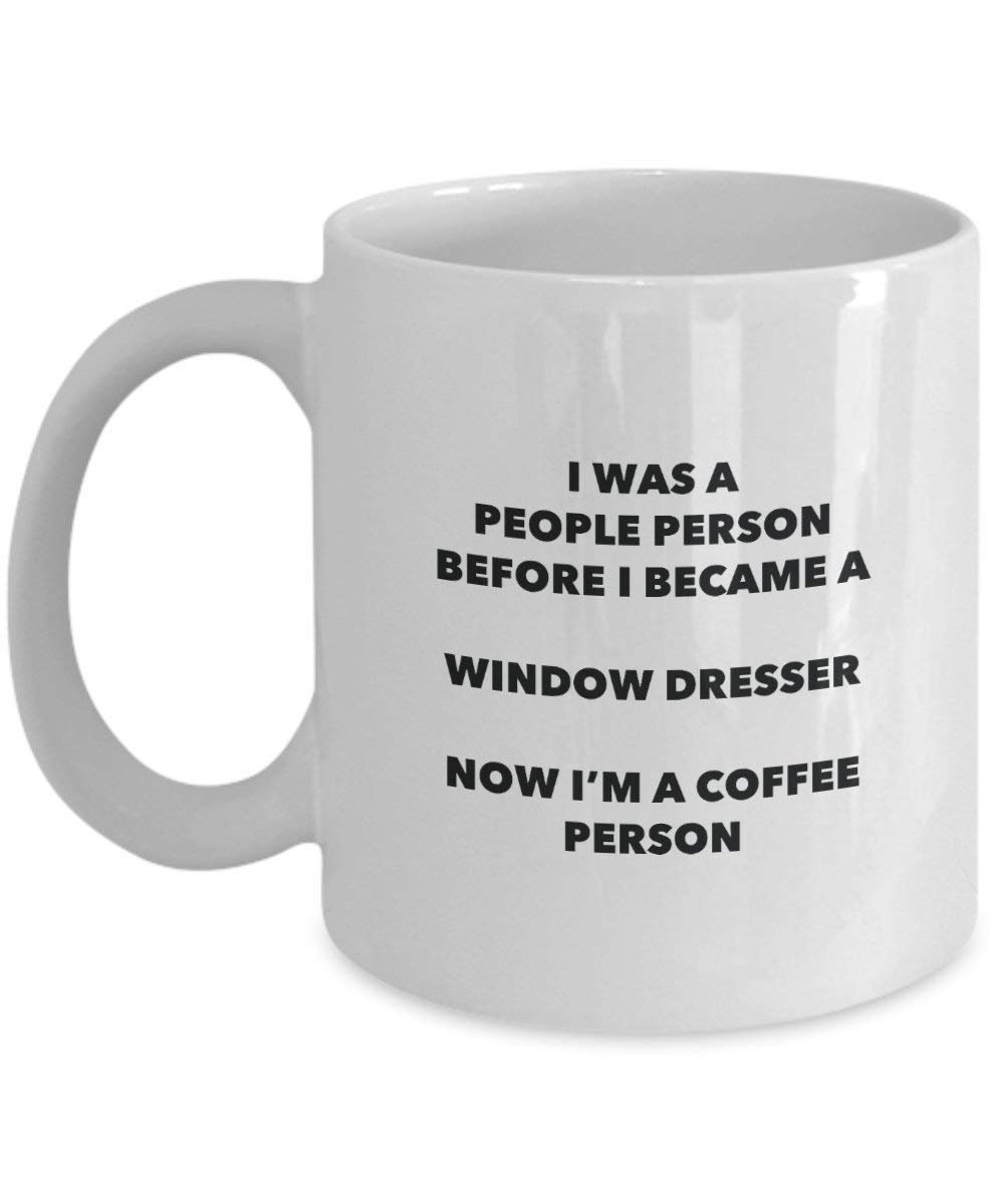Window Dresser Coffee Person Mug - Funny Tea Cocoa Cup - Birthday Christmas Coffee Lover Cute Gag Gifts Idea