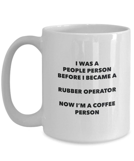 Gomma operatore cacao persona – Tazza da tè caffè tazza – Birthday Christmas Coffee Lover cute GAG regalo idea 15oz Infradito colorati estivi, con finte perline