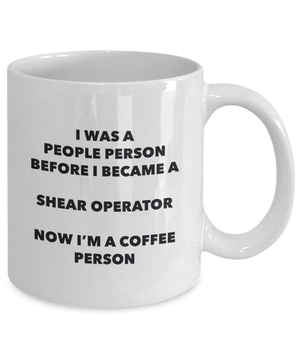 neigen Operator Kaffee Person Tasse – Funny Tee Kakao-Tasse – Geburtstag Weihnachten Kaffee Lover Cute Gag Geschenke Idee