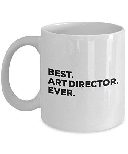 Meilleur directeur artistique jamais Mug rigolo – Tasse à café – Thank You Appréciation pour Noël Anniversaire Vacances Cadeau unique idées 15oz blanc