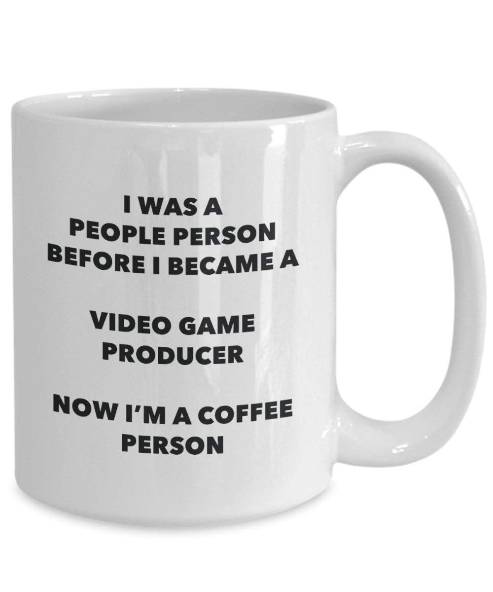 Video Game Producer Coffee Person Mug - Funny Tea Cocoa Cup - Birthday Christmas Coffee Lover Cute Gag Gifts Idea