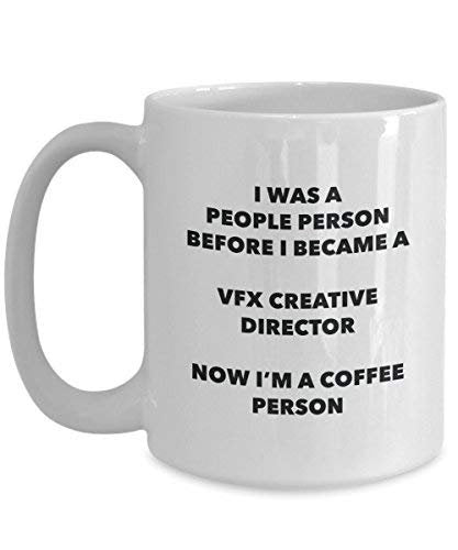 VFX Creative Director Coffee Person Mug - Funny Tea Cocoa Cup - Birthday Christmas Coffee Lover Cute Gag Gifts Idea