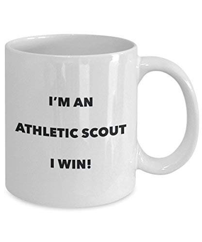 Athletic Scout Mug - I'm an Athletic Scout I Win! - Funny Coffee Cup - Novelty Birthday Christmas Gag Gifts Idea