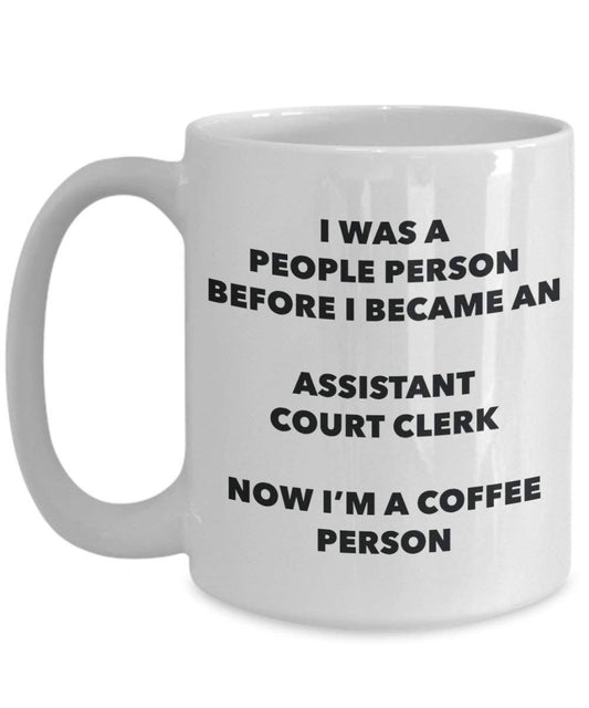 ASSISTANT Geschäftsstelle Kaffee Person Tasse – Funny Tee Kakao-Tasse – Geburtstag Weihnachten Kaffee Lover Cute Gag Geschenke Idee