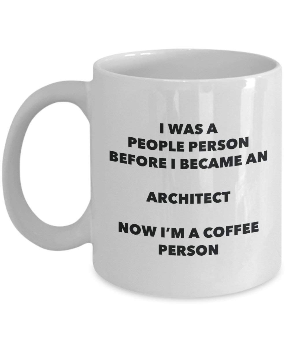 Architekt Kaffee Person Tasse – Funny Tee Kakao-Tasse – Geburtstag Weihnachten Kaffee Lover Cute Gag Geschenke Idee