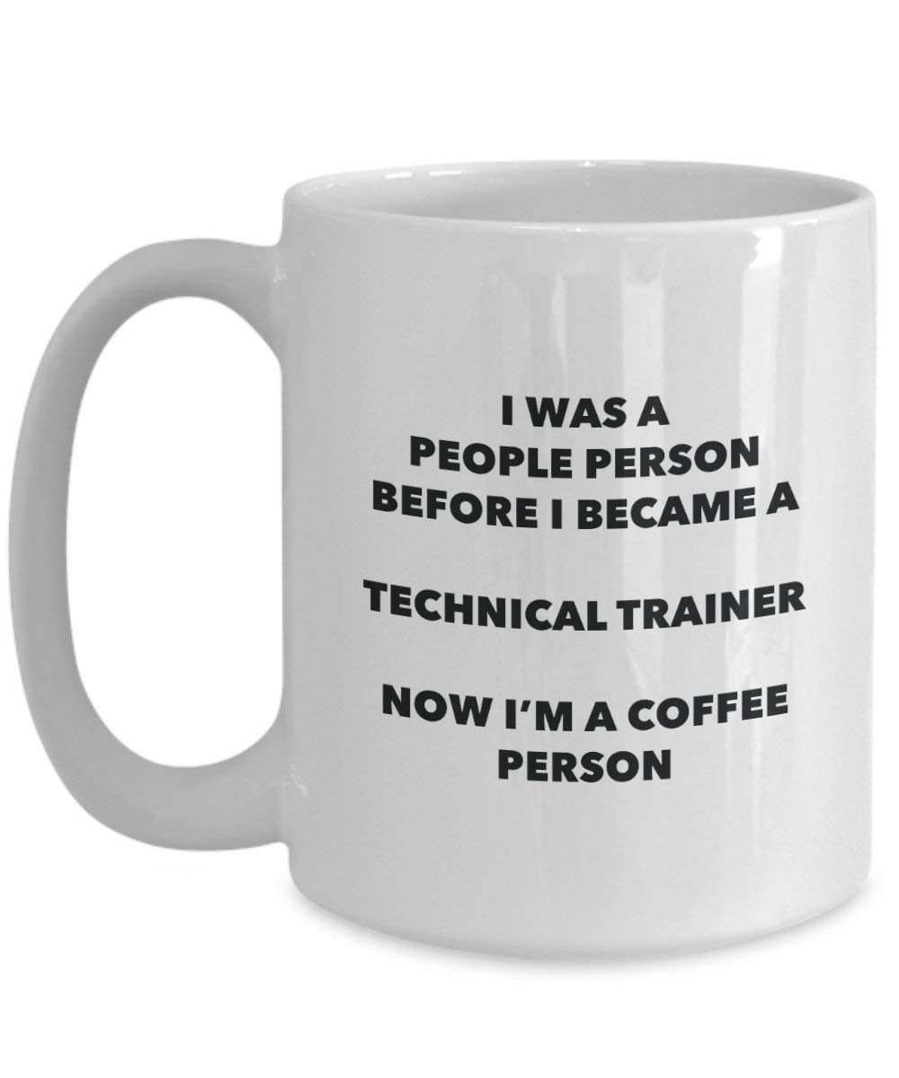 Tecnica Trainer cacao persona – Tazza da tè caffè tazza – Birthday Christmas Coffee Lover cute GAG regalo idea 11oz Infradito colorati estivi, con finte perline