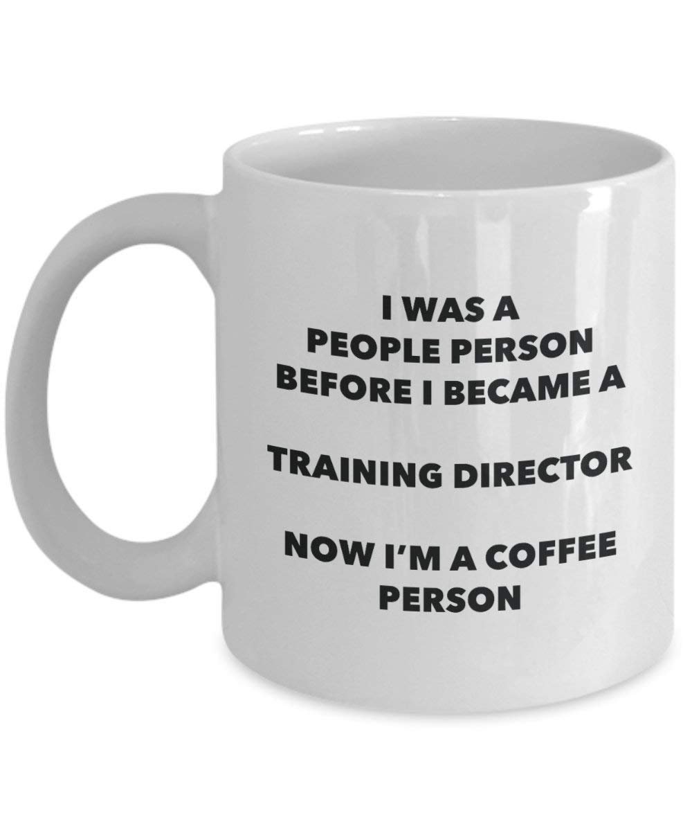 formation Director personne à café Mug Tasse à thé de cacao – rigolo – Anniversaire de Noël amateur de café mignon Gag Gifts Idée 15oz blanc