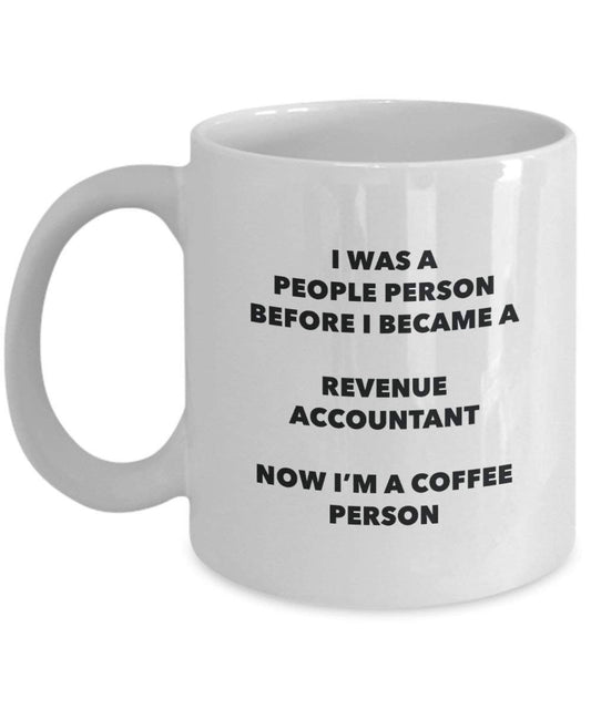 Chiffre d'affaires Accountant personne à café Mug Tasse à thé de cacao – rigolo – Anniversaire de Noël amateur de café mignon Gag Gifts Idée 11oz blanc