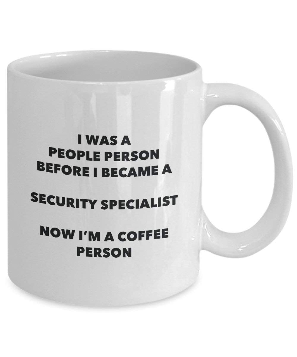 Security Specialist Coffee Person Mug - Funny Tea Cocoa Cup - Birthday Christmas Coffee Lover Cute Gag Gifts Idea