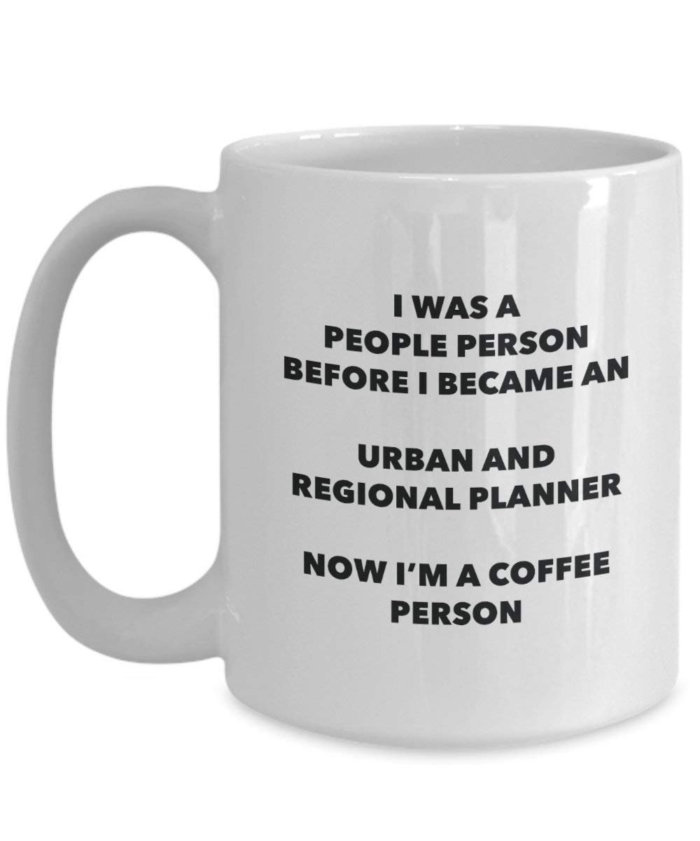 Urban et Regional Planning personne à café Mug Tasse à thé de cacao – rigolo – Anniversaire de Noël amateur de café mignon Gag Gifts Idée 15oz blanc