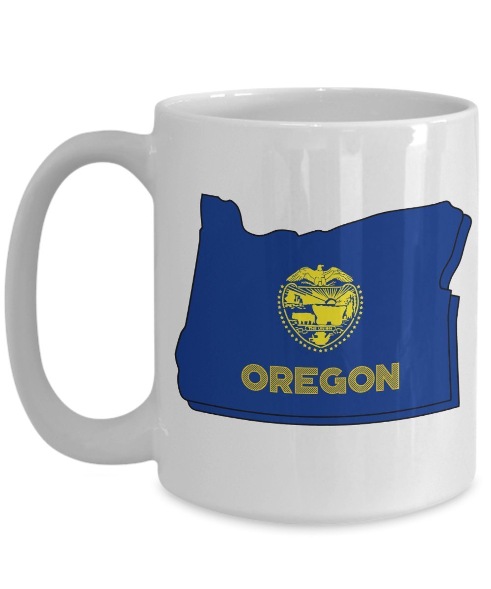Oregon Tasse – Lustige Teetasse für heiße Kakao-Kaffeetasse – Neuheit Geburtstag Weihnachten Jahrestag Gag Geschenk Idee