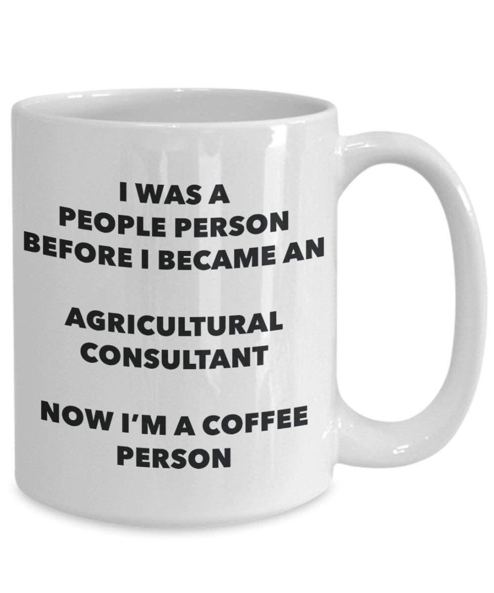 agricole Consultant personne à café Mug Tasse à thé de cacao – rigolo – Anniversaire de Noël amateur de café mignon Gag Gifts Idée 15oz blanc