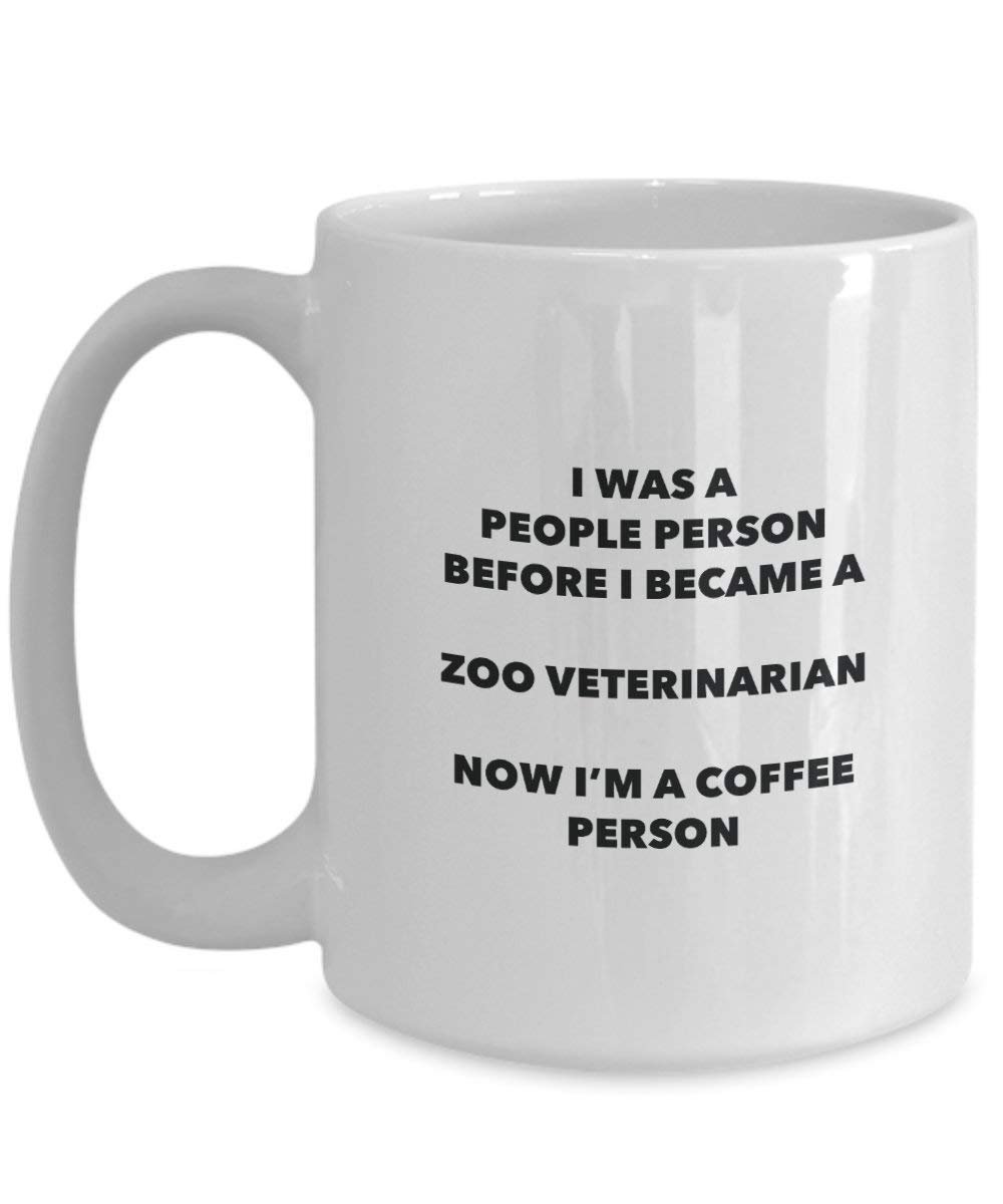 Zoo Veterinarian Coffee Person Mug - Funny Tea Cocoa Cup - Birthday Christmas Coffee Lover Cute Gag Gifts Idea