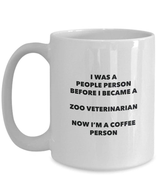 Zoo Veterinarian Coffee Person Mug - Funny Tea Cocoa Cup - Birthday Christmas Coffee Lover Cute Gag Gifts Idea
