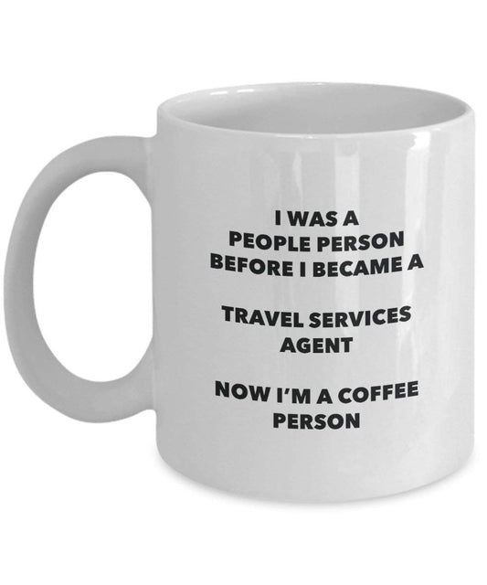 viaggio servizi agente cacao persona – Tazza da tè caffè tazza – Birthday Christmas Coffee Lover cute GAG regalo idea 11oz Infradito colorati estivi, con finte perline