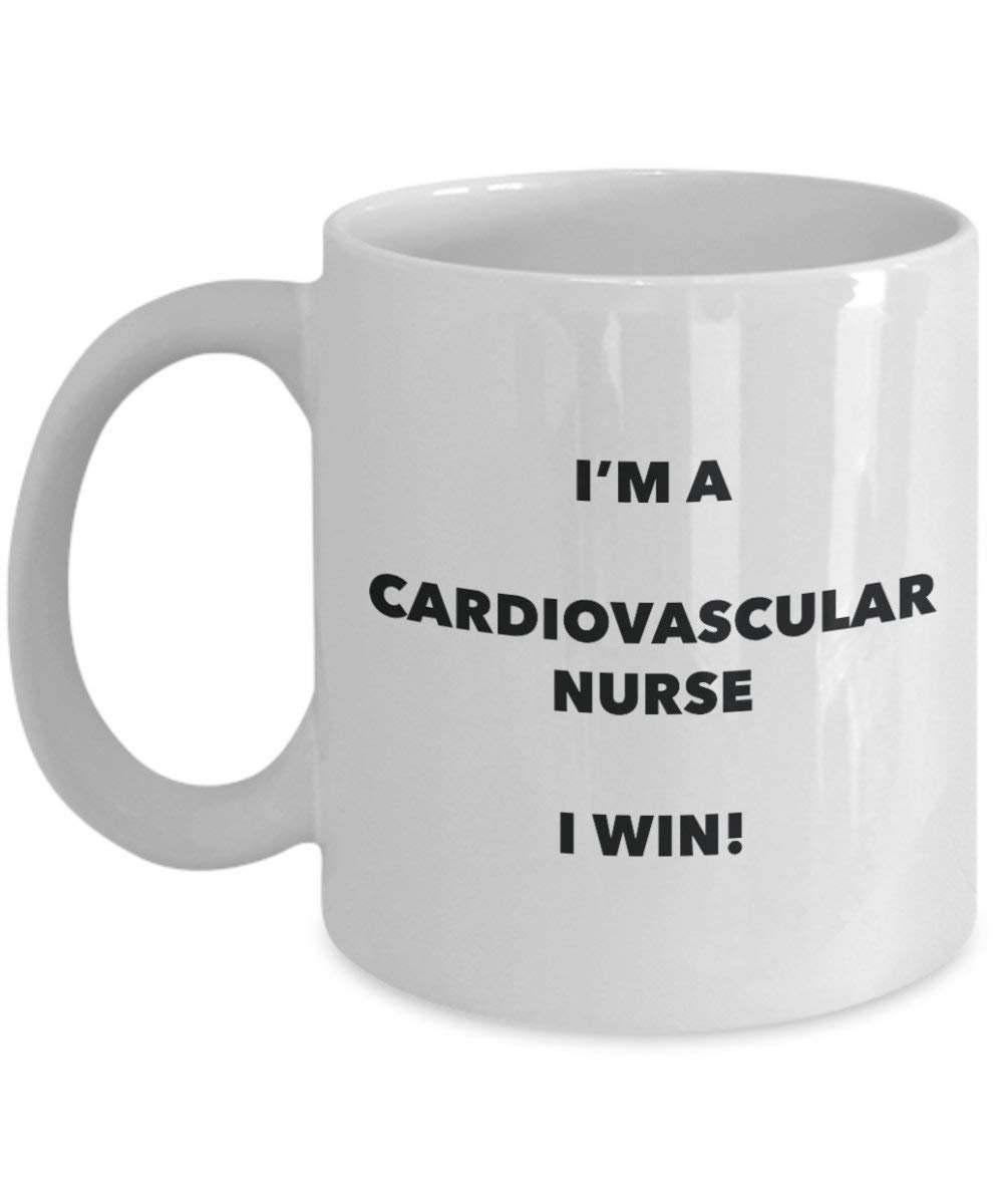 Herz-Kreislauf-Nurse Tasse – I 'm a Herz-Kreislauf-I Win. – Funny Kaffeetasse – Neuheit Geburtstag Weihnachten Gag Geschenke Idee