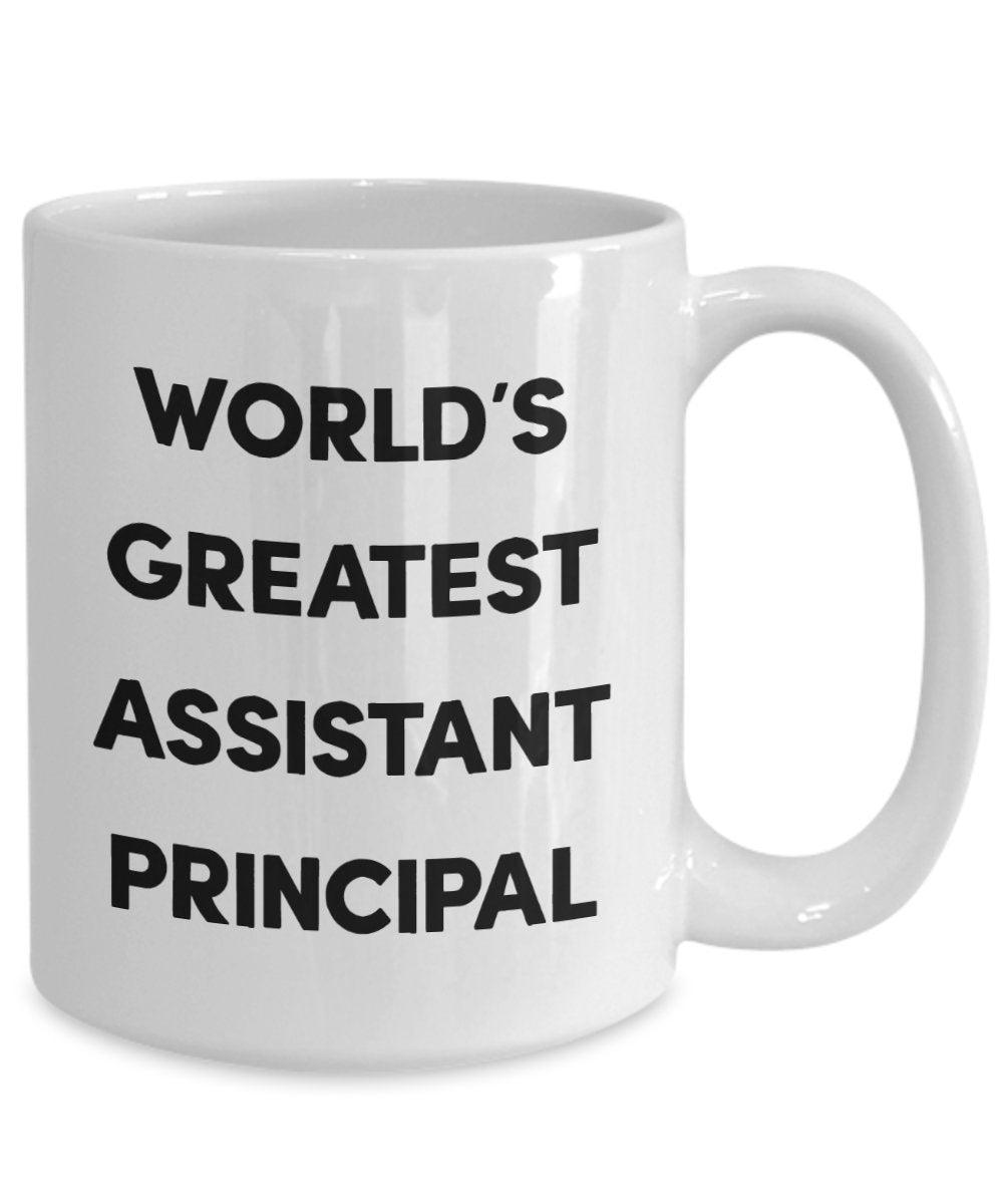 Tasse mit Aufschrift"World's Greatest Assistent", lustiger Tee, Kakao, Kaffeetasse – Neuheit Geburtstag Weihnachten Jahrestag Gag Gif