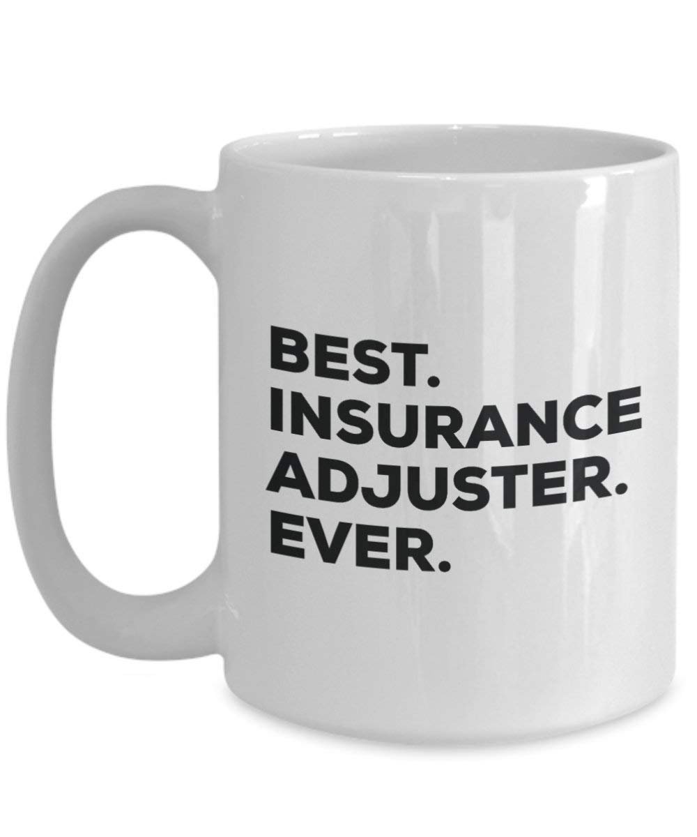 Best Versicherungen Einstellknopf Ever Tasse – Funny Coffee Cup – Thank You Anerkennung für Weihnachten Geburtstag Urlaub Einzigartiges Geschenk Ideen