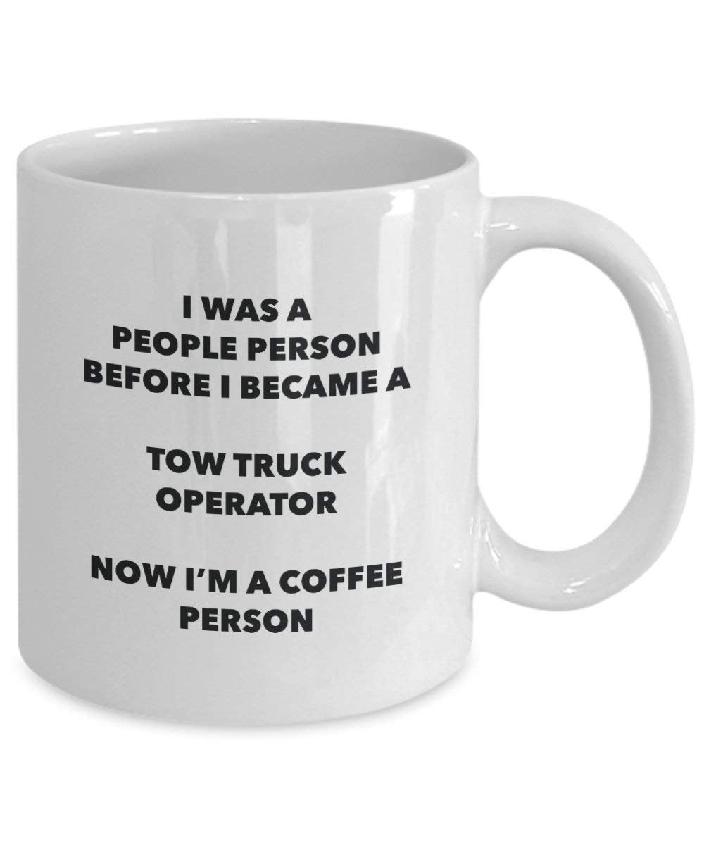 Tow Truck Operator Kaffee Person Tasse – Funny Tee Kakao-Tasse – Geburtstag Weihnachten Kaffee Lover Cute Gag Geschenke Idee